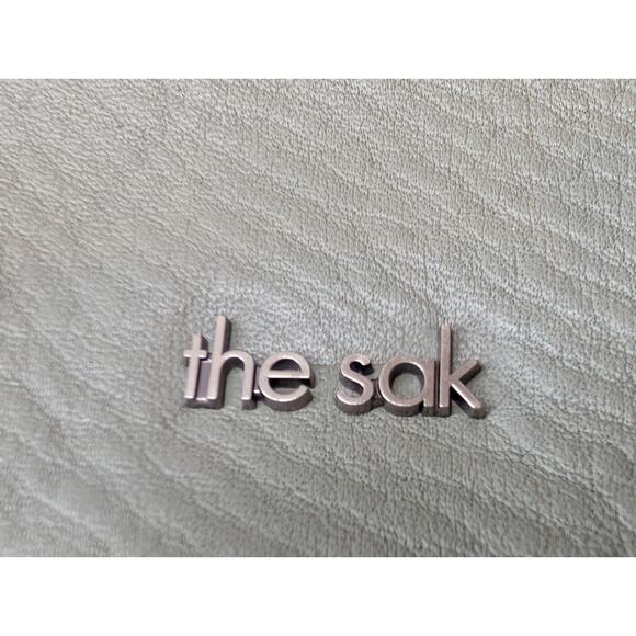 The Sak Ashland Leather Crossbody - Sage Green & Brown Two-Tone - Picture 3 of 9